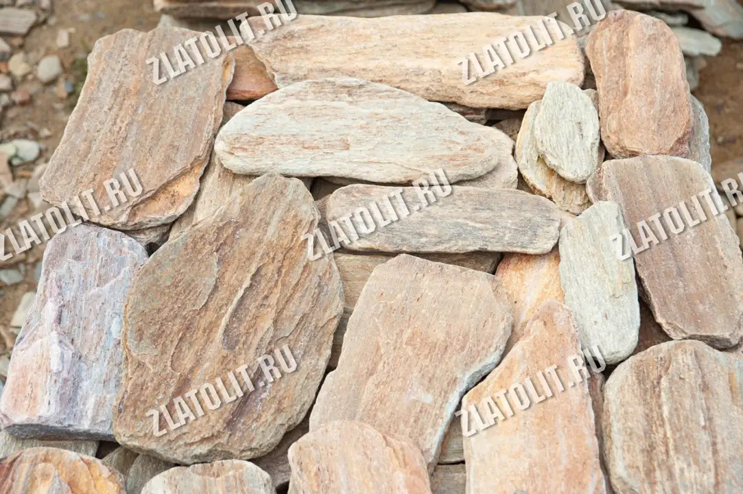 галтованный плитняк Кора дерева для мощения и облицовки в наличии от производителя